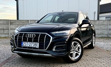 Audi Q5 II Q5-e 2.0 50 TFSI e 299KM 2021 Audi Q5 HYBRYDA 299KM serwis ASO LIFT SPORT QUATTRO keyless FULL LED plywa