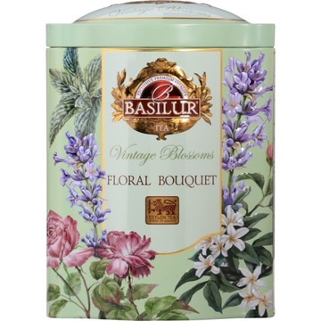 Basilur FLORAL BOUQUET zielona herbata PUSZKA 100g