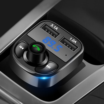 FM-ПЕРЕДАТЧИК BLUETOOTH MP3 ЗАРЯДНОЕ УСТРОЙСТВО SD 2xUSB