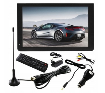 Telewizor samochodowy DVB-T2/HEVC 12V HDMI SD USB