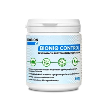 BIONIQ CONTROL bakterie do SZAMB OCZYSZCZALNI BLOKADA ODORU 40 MLD BAKTERII