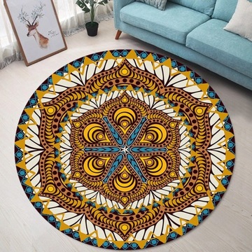 Dywany Marokański styl boho japoński okrągły dywan