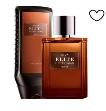 AVON Zestaw Elite Gentleman Quest Woda toaletowa + balsam