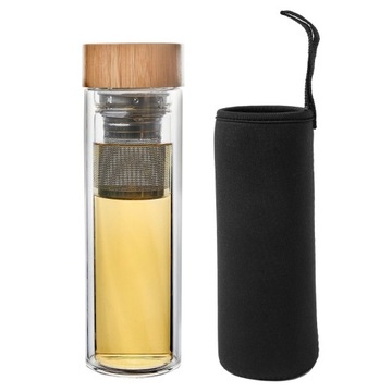 Butelka termiczna z pokrowcem Tadar Fiesta 400 ml