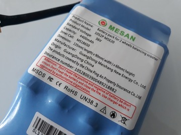 Akumulator 10S2P 36V 4,4Ah deska elektryczna Sony