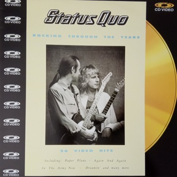 STATUS QUO, rocking through the years , laser disc