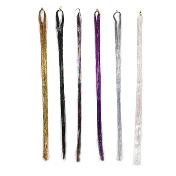 Набор мишуры для волос Яркие блестящие пряди 65