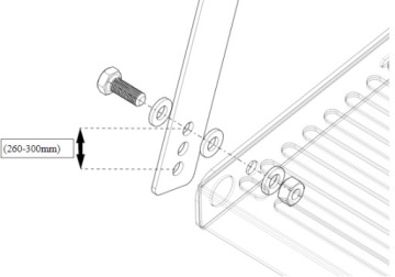 Стальная ступень, универсальная платформа для лестницы DRABEST