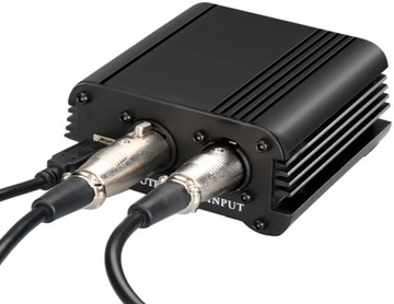 MOZOS M48P USB-фантомный источник питания для микрофонов XLR