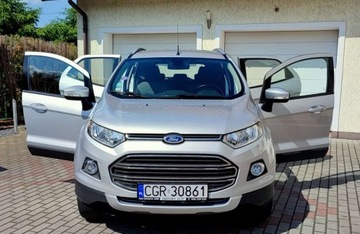 Ford Ecosport II SUV 1.0 Ecoboost 125KM 2015 Ford EcoSport Filmik VIDEO Zadbany Potwierdzony Przebieg Raportem on-line, zdjęcie 1