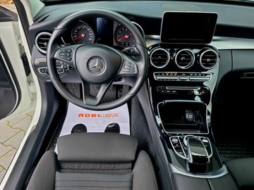 Mercedes Klasa C W205 Kombi 200 184KM 2017 Mercedes C200 kombi bezwypadkowy, serwis ASO, hak, automat, zdjęcie 14