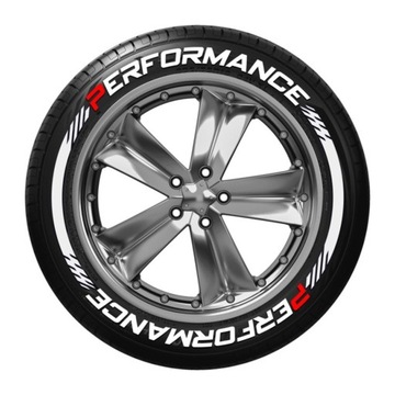 Tire Letters 8 Groups Tire Wheel Decals Lettering