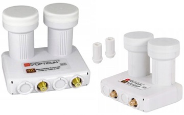 KONWERTER MONOBLOCK TWIN OPTICUM LNB HOTBIRD-ASTRA