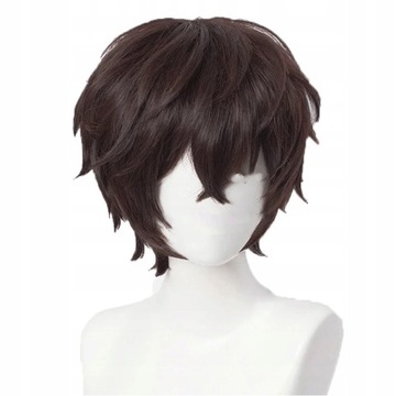 PERUKA ANIME DAZAI OSAMU COSPLAY WIG NA PREZENT
