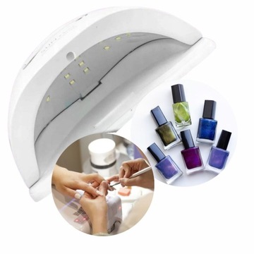 Lampa do Paznokci LED UV do Hybryd Żeli