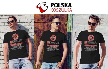 KOSZULKA T-SHIRT NIE DOTYKAĆ JESTEM ZAJĘTY 2XL