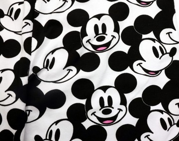 Spodenki damskie legginsy Disney Myszka Mickey Miki r. M getry krótkie