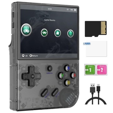 Игровая консоль ANBERNIC RG35XX Plus wifi 64 ГБ 5000 игр серая