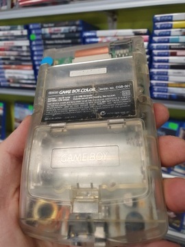 KONSOLA GAME BOY COLOR TRANSPARENT STAN BDB