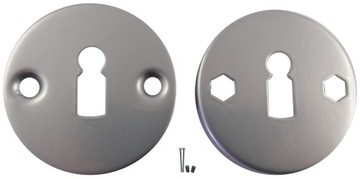 BISZKOPT ROZETA DOLNA SREBRNY KLUCZ KLAMKA