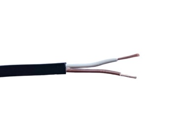 PRZEWÓD KABEL 2-żył 2x0,75 DO ŁĄCZENIA LAMP OBRYSOWYCH PŁASKI PROSTOKĄTNY