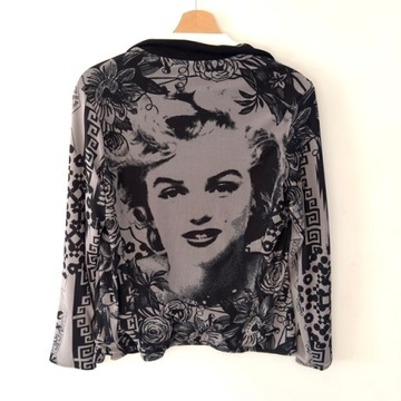 DESIGUAL CHRISTIAN LECROIX MARYLIN MONROE Marynarka Żakiet 42 ( L / M )