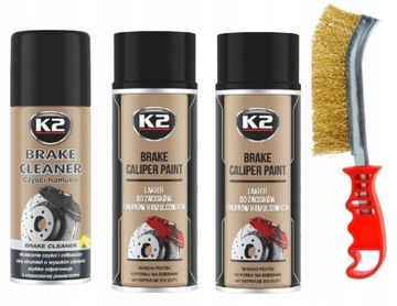 КРАСКА ДЛЯ ТОРМОЗНОГО СУППОРТА K2 ЧЕРНАЯ 400мл