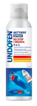 Aktywny spray do stóp i obuwia 4w1 Undofen 150ml