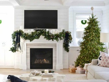 РОЖДЕСТВЕНСКАЯ ГИРЛЯНДИЯ, ЗЕЛЕНАЯ ЦЕПЬ, 2м