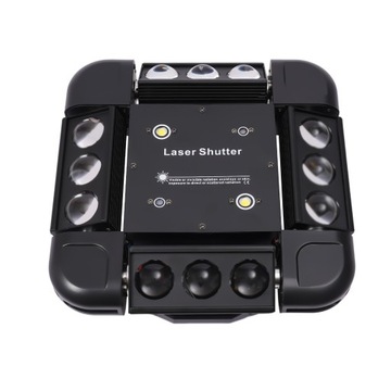 4-В-1 DMX512 RGB СЦЕННЫЙ ЛАЗЕРНЫЙ СВЕТ 120 Вт