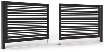 Панели ограждения INCOGNITO BR1342 Оцинкованный RAL Антрацит 200x120 см