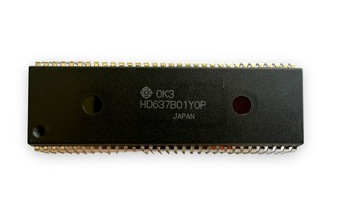 HD637B01YOP antyczny procesor made in Japan