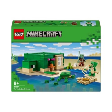 LEGO 21254 MINECRAFT Domek na plaży żółwi