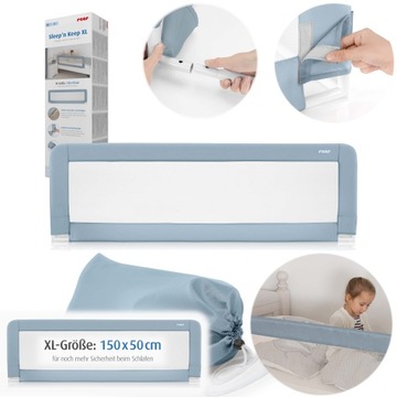 Реер барьер, оттенки синего, 150х50 см.