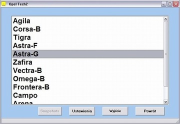 Moduł diagnostyczny Opel T2+ auta 1996-`04 Pełna diagnostyka, ABS, Poduszki