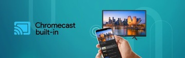 ТВ UD 24W5210 ANDROID SMART TV DVBT-T2 HEVC