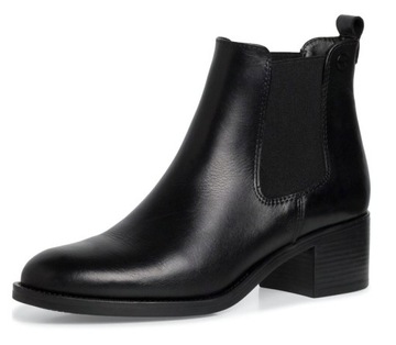 Tamaris 1-25026-41 41 czarne botki sztyblety TOUCH