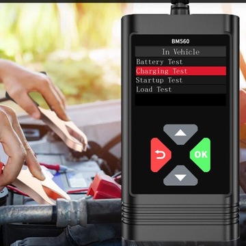 ТЕСТЕР АВТОМОБИЛЬНОГО АККУМУЛЯТОРА BM560 АВТОМОБИЛЬНЫЙ