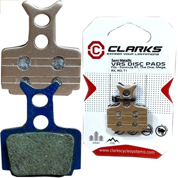 Klocki Hamulcowe Ceramiczne do FORMULA CURA C1 CR3 RX R1 - CLARKS