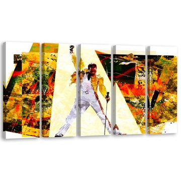 OBRAZ TRYPTYK Freddie Mercury 100x40