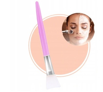 ЩЕТКА ДЛЯ ВОДОРОСЛЕВЫХ КИСЛОТНЫХ МАСОК И ЗАПАХА ДЛЯ МАССАЖА ЛИЦА