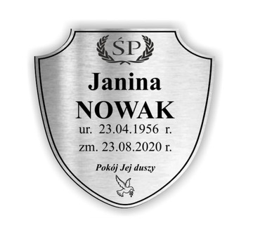 Надгробие на заказ. Табличка на крестовую могилу.