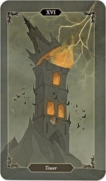 НАБОР ТАРО DARK WOOD - карты Таро с инструкцией (на английском языке)