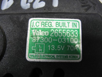 ГЕНЕРАТОР HYUNDAI i20 1.2 3D 09