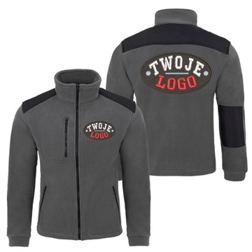 Polar firmowy roboczy gruby z haftem logo nadruk XS