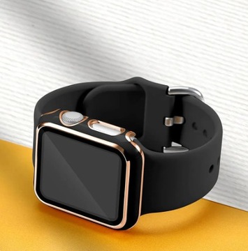 КОРПУС 2в1 + СТЕКЛО ДЛЯ APPLE WATCH 4/5/6/7/8/9/SE 40/41/44/45ММ ЦВЕТА