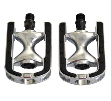 ВЕЛОСИПЕДНЫЕ ПЕДАЛИ С АЛЮМИНИЕВОЙ ПЛАТФОРМОЙ, ПРОТИВОСКОЛЬЗЯЩИЕ, ДЛЯ ВЕЛОСИПЕДОВ, РЕЗЬБА 9/16