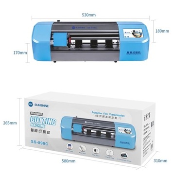 Плоттер с защитной пленкой Sunshine SS-890C с ЖК-дисплеем