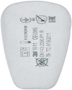 Filtr przeciwpyłowy 3M 5911 P1 1 szuka