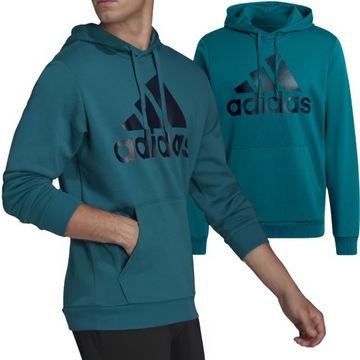 ADIDAS Bluza męska sportowa dresowa z kapturem idealna na każdą aktywność M